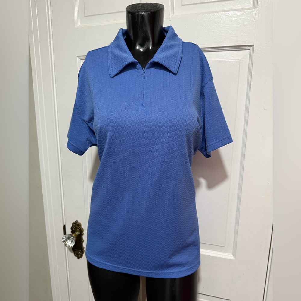 Slazenger Blue Womens Polo Shirt Size XL